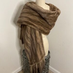 Vintage Mink Wrap